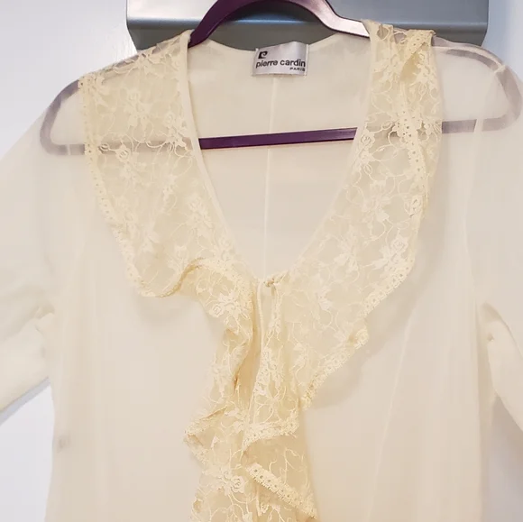 Vintage Robe Pierre Cardin Medium 1970s